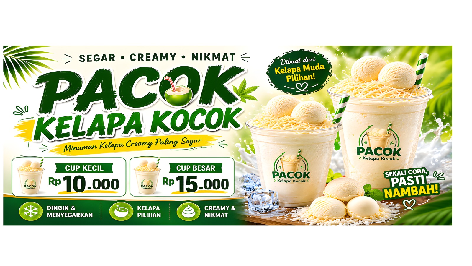 KELAPA KOCOK (PACOK)